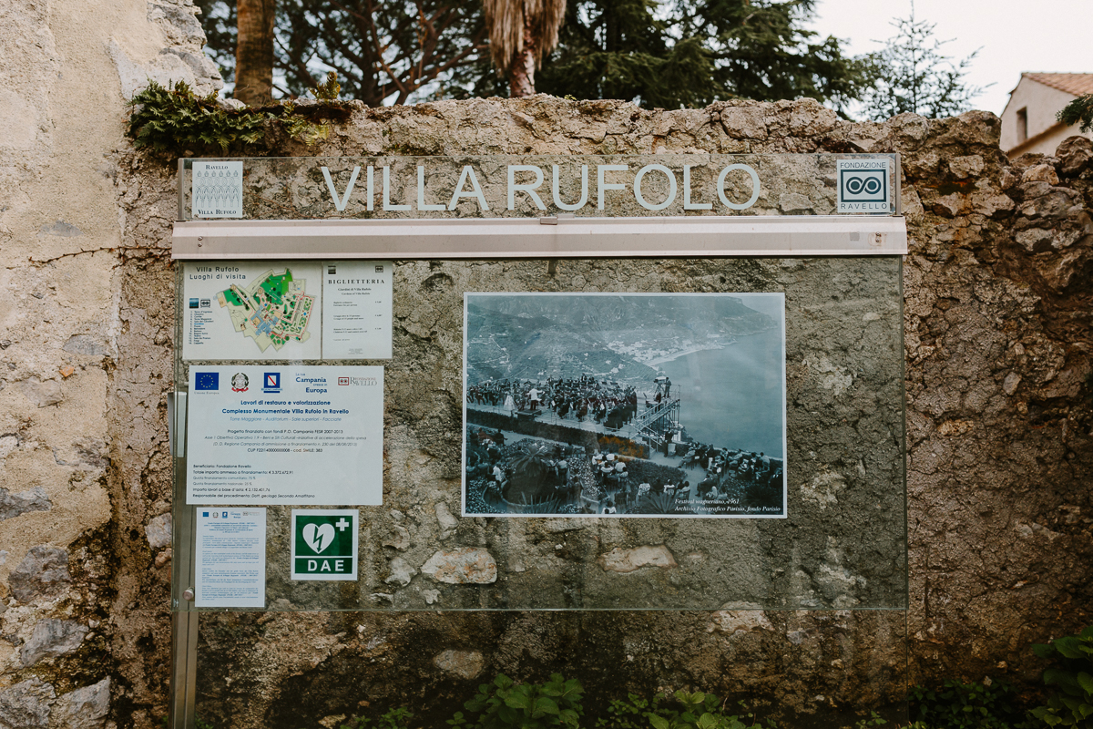 ravello villa rufolo wedding photographer