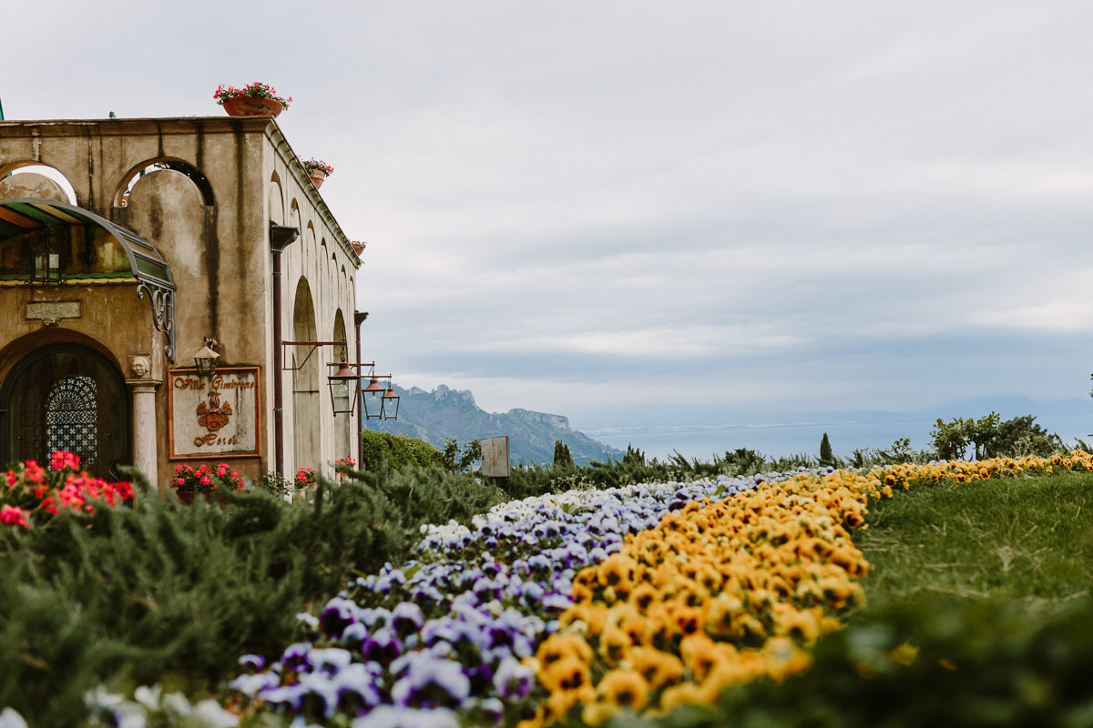 villa cimbrone wedding photographer